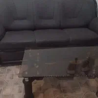 مبل با روکش و میز جلو مبلی|مبلمان خانگی و میز عسلی|بیرجند, |دیوار