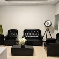 مبل چرم کاملا نو صندلی مدیریت و پارتیشن