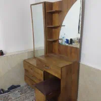 سرویس خواب دو نفره و میز آرایش دو تیکه