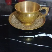 استکان ونعلبکی مس