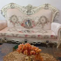 مبل وغذاخوری سلطنتی،چوب گردو+کاور(درحد اکبند)