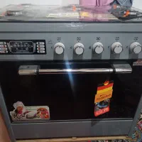 اجاق گاز مهسان 5 شعله طرح فر صفر بدون کار کرد