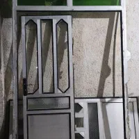 درب الومینیومی دو تا لت،قیمت توافقی|مصالح و تجهیزات ساختمان|گالیکش, |دیوار