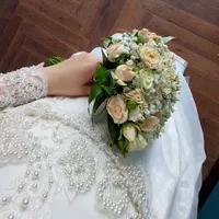 لباس عروس مناسب سایز ۴۴ و ۴۶|لباس|قم, بلوار امین و ساحلی|دیوار