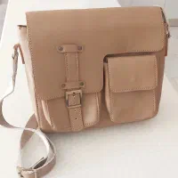 کیف چرم طبیعی دست دوز نو
