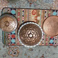 تابه و قابلمه وسینی مسی شیک|ظروف سرو و پذیرایی|تهران, تولید دارو|دیوار