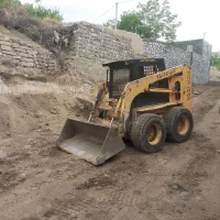 اجاره مینی بیل بابکت همراه با پیکور بتن|خدمات حمل و نقل|تبریز, |دیوار