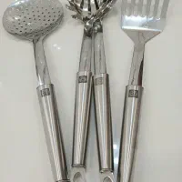 سرویس کفگیر ملاقه استیل  ست کفگیر کرکماز تویستی نو