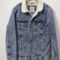 کاپشن جین و کلاه پشمی