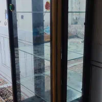 فروش فوری ویترین چوبی|بوفه، ویترین، کنسول|خمینیشهر, |دیوار