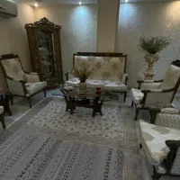 مبلمان استیل کلاسیک همراه با بوفه ۹ نفره در حد نو|مبلمان خانگی و میز عسلی|تهران, سازمان برنامه جنوبی|دیوار