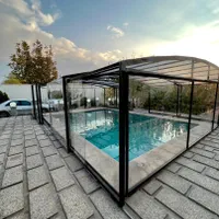 اجاره باغ ویلا مبله استخر شیشه ای بی نظیرشهریار