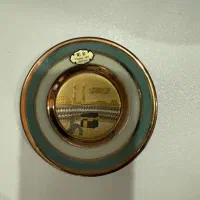 ظرف کلکسیمی ژاپنی اصلی قدیمی چوکین طلا کاری شده