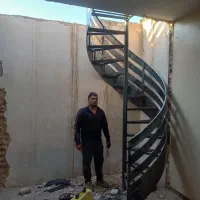 پله. پله گرد . پله دوبلکس. پله ورق خور.نرده استیل|خدمات پیشه و مهارت|مشهد, توس (بلوار توس)|دیوار