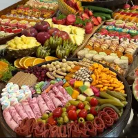 فینگرفود لوکس و با کیفیت جشن تولد سینی مزه