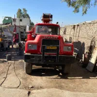 جرثقیل ماک با دستگاه ۱۵تن اطلس