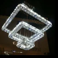 لوستر۳ تایی مربع