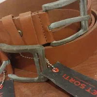 کمربند چرم طبیعی ترک