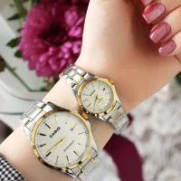 ساعت ست کاسیو کلاسیک صفحه ساده و شیک ژاپنی