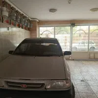 پراید دوگانه فابریک نقره ای