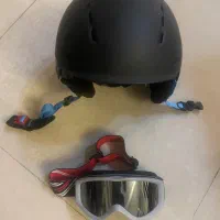 کلاه و عینک و لباس اسکی مناسب ۷ تا ۱۰ سال