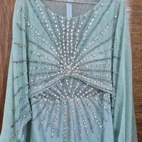 لباس مجلسی سنگ کاری شده