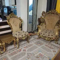 مبل ۹ نفره سلطنتی|مبلمان خانگی و میز عسلی|شاهین‌شهر, ۹ دی|دیوار