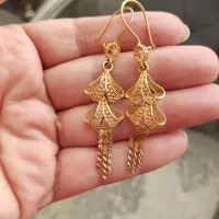 گوشواره طلا،50بالای تابلو