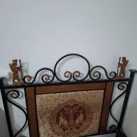 تخت آهنی فرفورژه سالم|تخت و سرویس خواب|اصفهان, ناژوان|دیوار