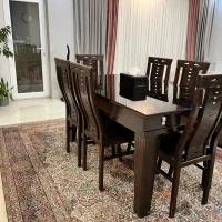 میز ناهار خوری ۶ نفره|میز و صندلی غذاخوری|سیرجان, |دیوار