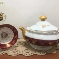 ظرف سوپ خوری عتیقه امریکایی اورجینال|کلکسیون اشیاء عتیقه|ساری, |دیوار