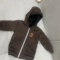 کاپشن قهوه ای بچگانه اسپرت