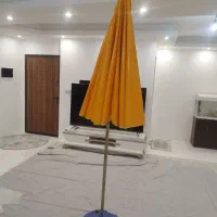 سایبان چتری برزنتی پایه مخزنی پلاستیکی