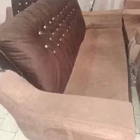 مبل ۷ نفره همراه ممیز جلو مبلی و۲عدد عسلی|مبلمان خانگی و میز عسلی|گلپایگان, |دیوار