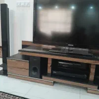 میز تلوزیون و تلوزیون|تلویزیون و پروژکتور|قدس, شهر‌قدس|دیوار