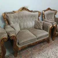 مبل هفت نفره|مبلمان خانگی و میز عسلی|قرچک, میرزائی جنوبی|دیوار