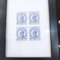 شیت تمبر قدیمی عتیقه