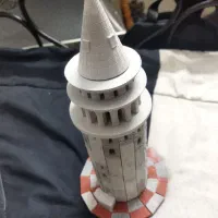 برج آجری|مجسمه، تندیس، ماکت|لاهیجان, لیالستان|دیوار