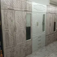 جا لباسی عرض ۱۰۰ عمق ۵۰   ( ۴ کشو )|جاکفشی، کمد، دراور|الوند, |دیوار