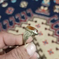 انگشتر و موبایل ساده نوکیا خوش رکاب نقره نگین اصلی