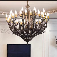 لوستر برنز فرشته|لوستر و چراغ آویز|تهران, آجودانیه|دیوار