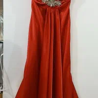 ماکسی مجلسی زیبا و قرمز مدل ماهیی فقـط ۴۵۰