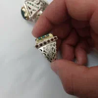 دوعددانگشتر نقره