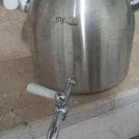 کتری رو گازی شیردار استیل کم کارکرد