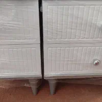 تخت دو نفره با میز ارایش و دو تا پاتختی|تخت و سرویس خواب|قم, زنبیل آباد|دیوار