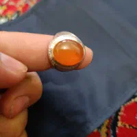 ۳تا انگشتر عقیق و فیروزه نیشابور اصل|جواهرات|خرمآباد, |دیوار