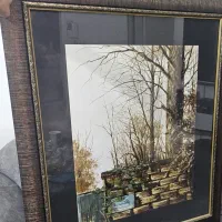 نقاشی قیر و رنگ روغن...