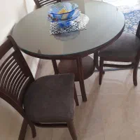 برند دارکوب ،چوب راش ۳ نفره|میز و صندلی غذاخوری|کرج, شهرک البرز ۳|دیوار