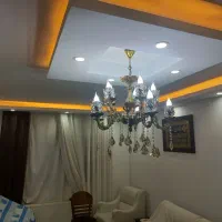 لوستر پنج شاخه برنزی