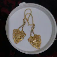 گوشواره طلا زنجیر طلا تابلو